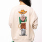 Beige Cowboy Nutcracker Sweatshirt