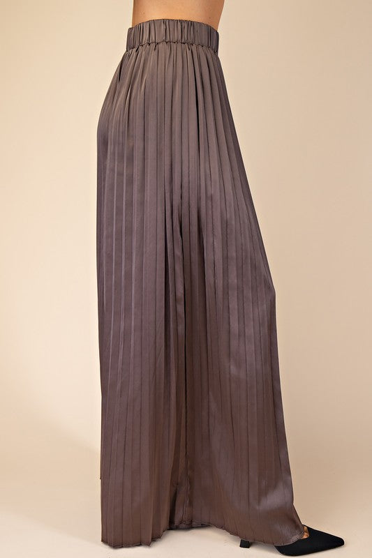 Wide Leg Mocha Pant Suit