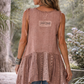 Jaded Gypsy Move With The Wind Tank - Brick