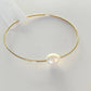 Pearl Bangles - Gold Filled: 8 Inch