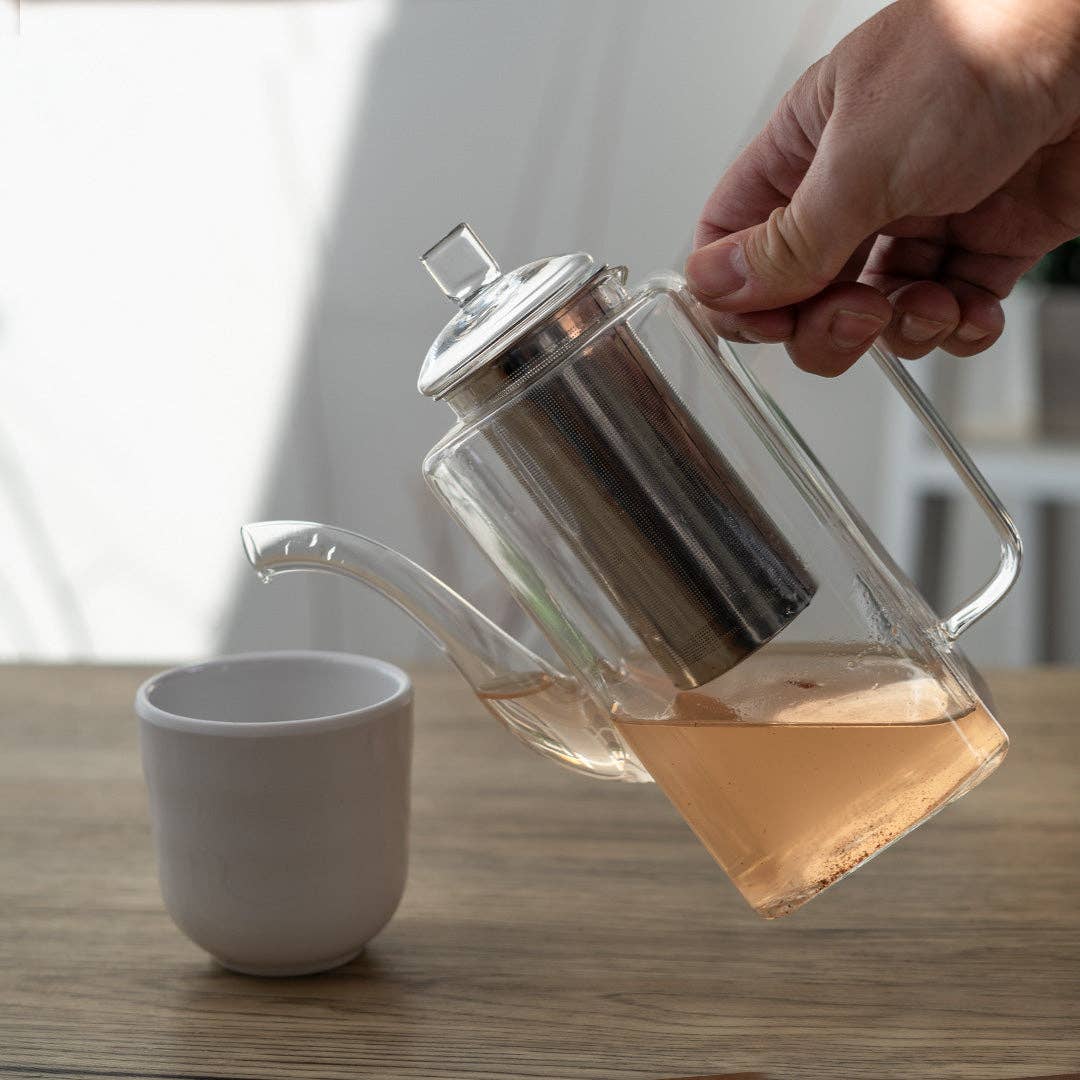Glass Tea Pot Tall