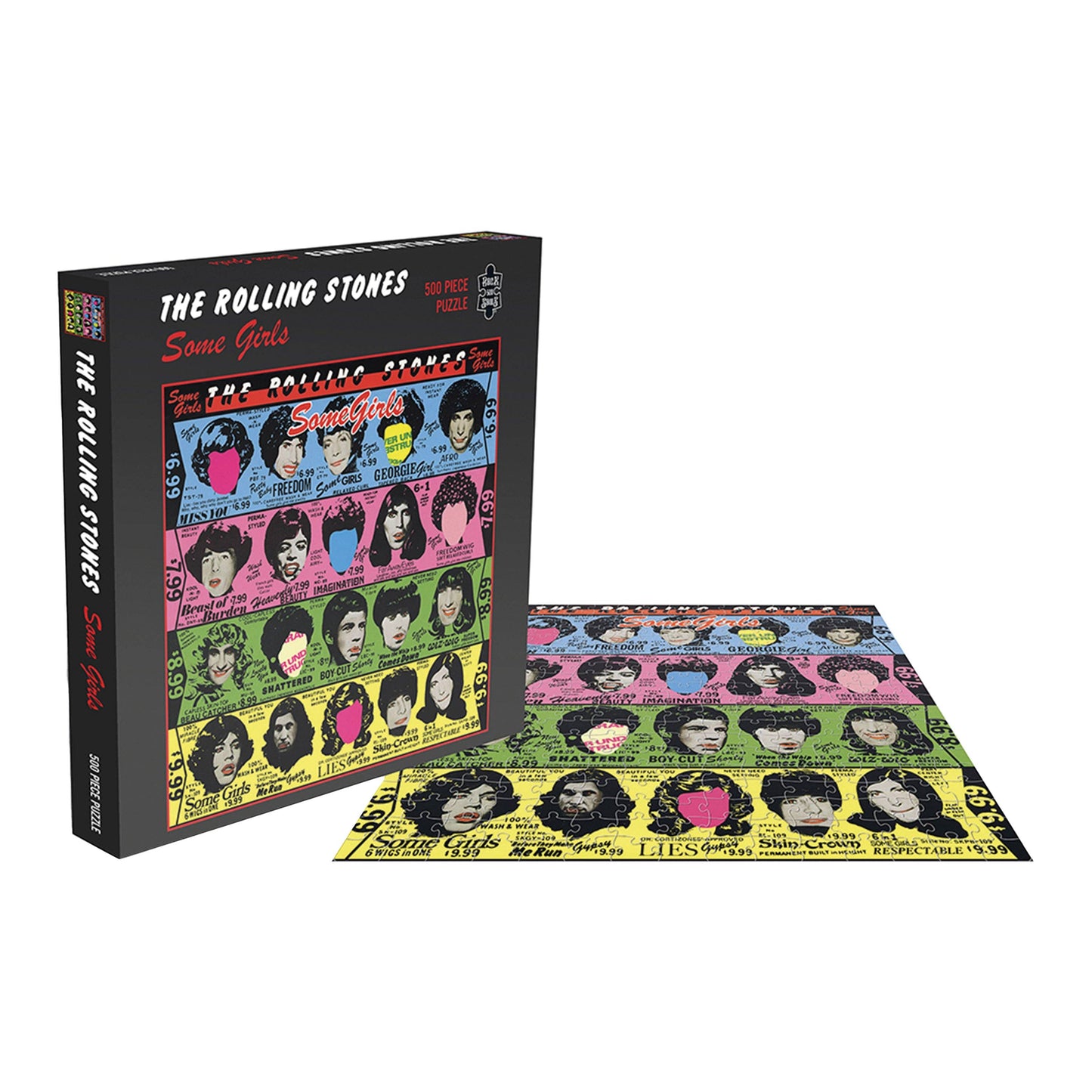 Rolling Stones Some Girls Jigsaw Puzzle