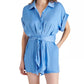 Steve Madden Tori Romper Azure Blue