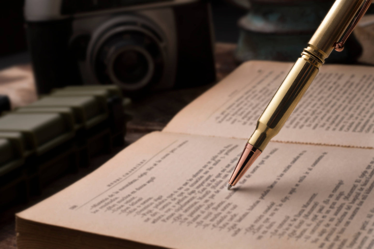 308 Real Bullet Casing Refillable Bolt Action Pen
