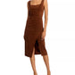 Steve Madden MILO DRESS BROWN SUEDE
