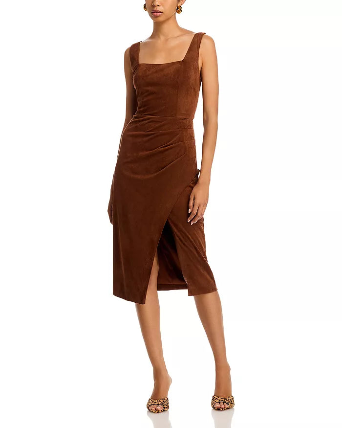Steve Madden MILO DRESS BROWN SUEDE
