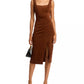 Steve Madden MILO DRESS BROWN SUEDE