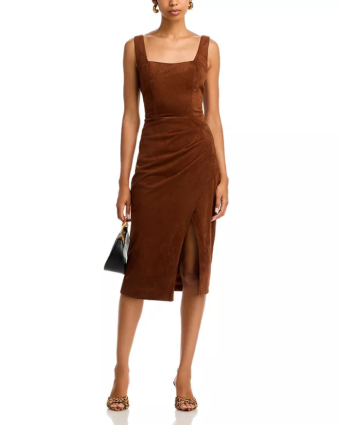 Steve Madden MILO DRESS BROWN SUEDE