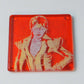 David Ziggy Stardust Glass Coaster