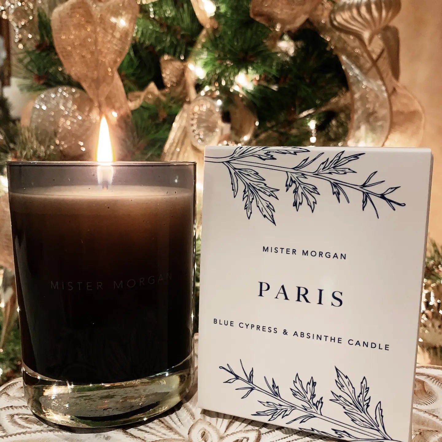 Paris Candle Blue Cypress & Absinthe