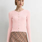 Beige Plaid Skirt