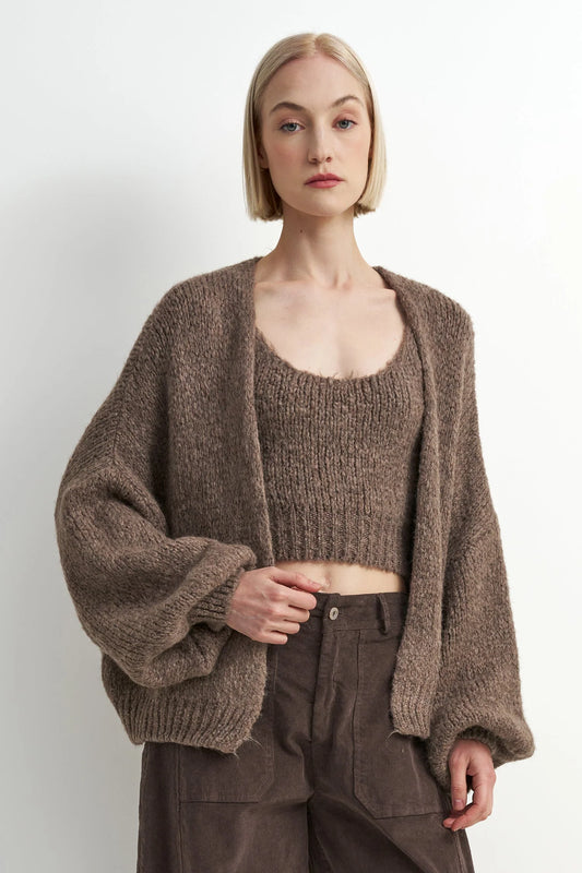 Sydney Cardigan Sweater and tank Set