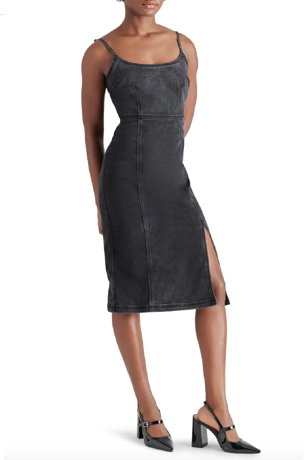 Steve Madden Giselle Dress Washed Black