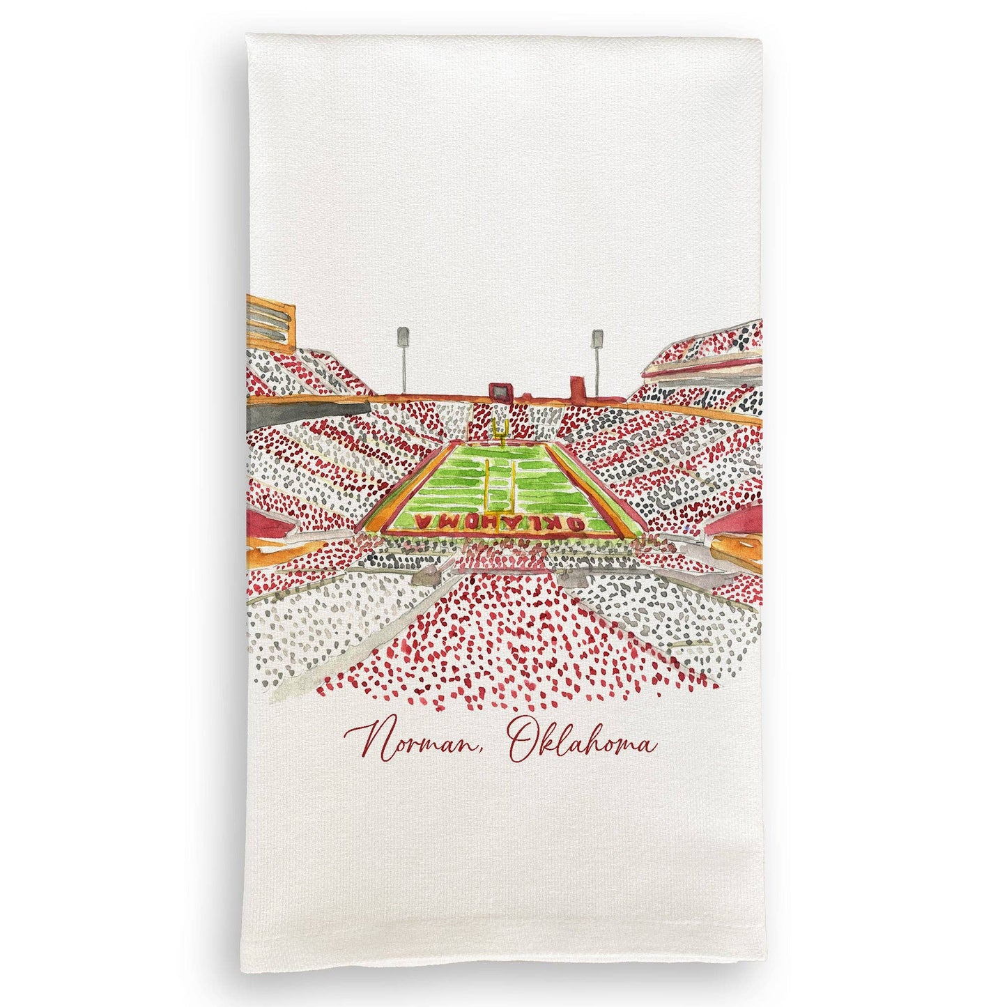 Norman, Oklahoma Stadium: Dishtowel