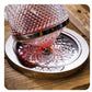 Revolving wine or spirits decanter, 350 degree revolution