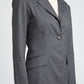 Grey Pinstripe Blazer