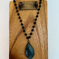 OOAK Blue Agate Necklace