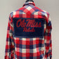 Vintage Repurposed Ole Miss Flannel