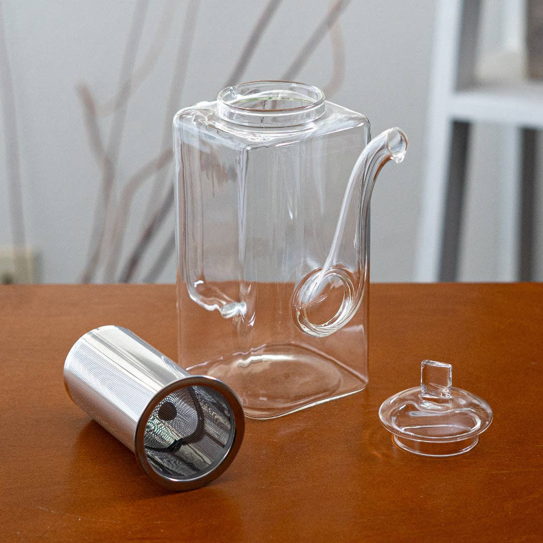 Glass Tea Pot Tall