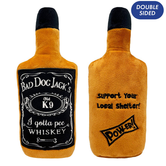 Bad Dog Jack's Whiskey Dog Toy: Large