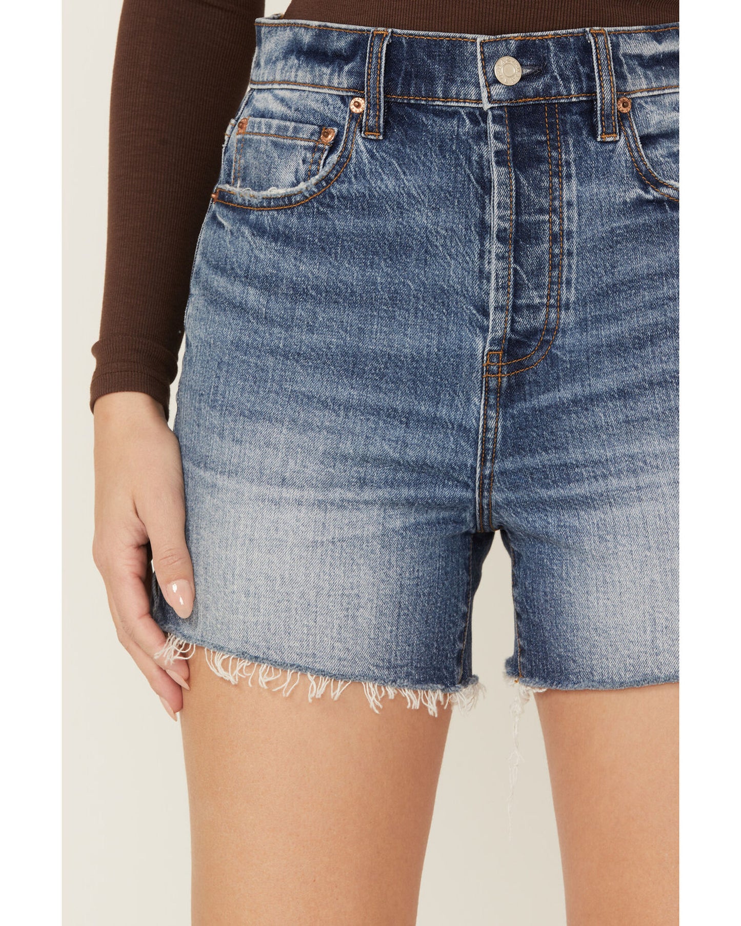 Daze Bottom Line High Rise Vintage Short True