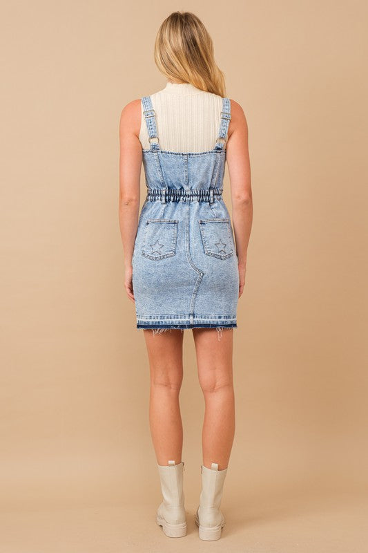 Utility Denim Mini