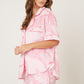 Pink Cheetah Pajama Set