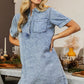 Vintage Washed Denim Dress