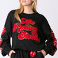 Rolling Stones Crop Sweatshirt