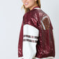 Gameday Sequins Bomber Jacket