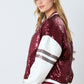 Gameday Sequins Bomber Jacket