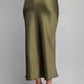 Olive Midi Skirt