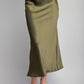 Olive Midi Skirt