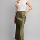 Olive Midi Skirt