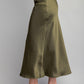 Olive Midi Skirt