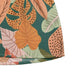 Tropical plant vacation printed elastic shorts