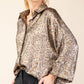 Metalic Snake Blouse