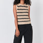 Endless Rose Sequin Stripe Knit Top