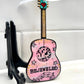 Taylor Swift ornament, BEJEWELED, hand painted mini guitar