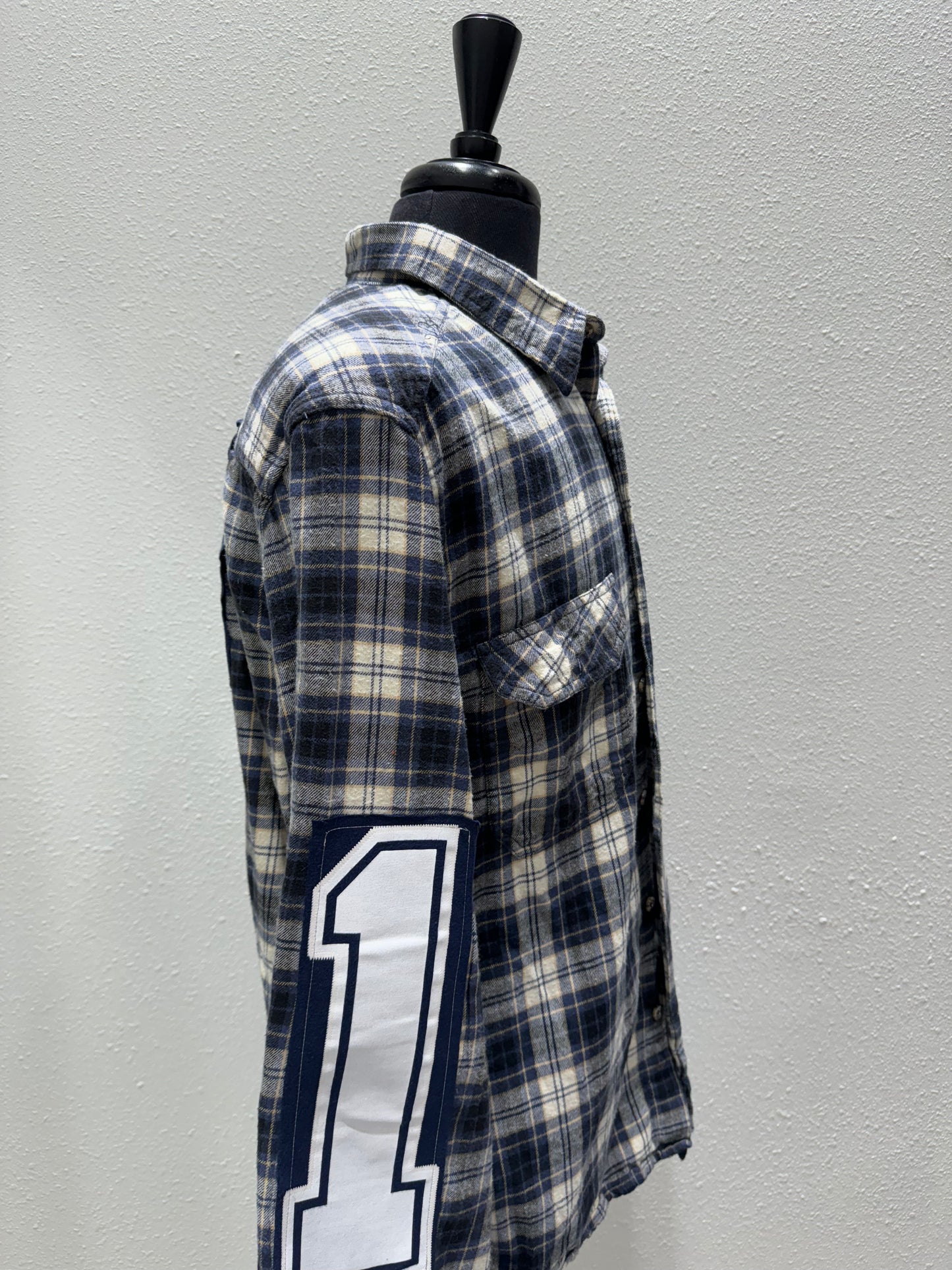 Vintage Repurposed Cowboys Shirt