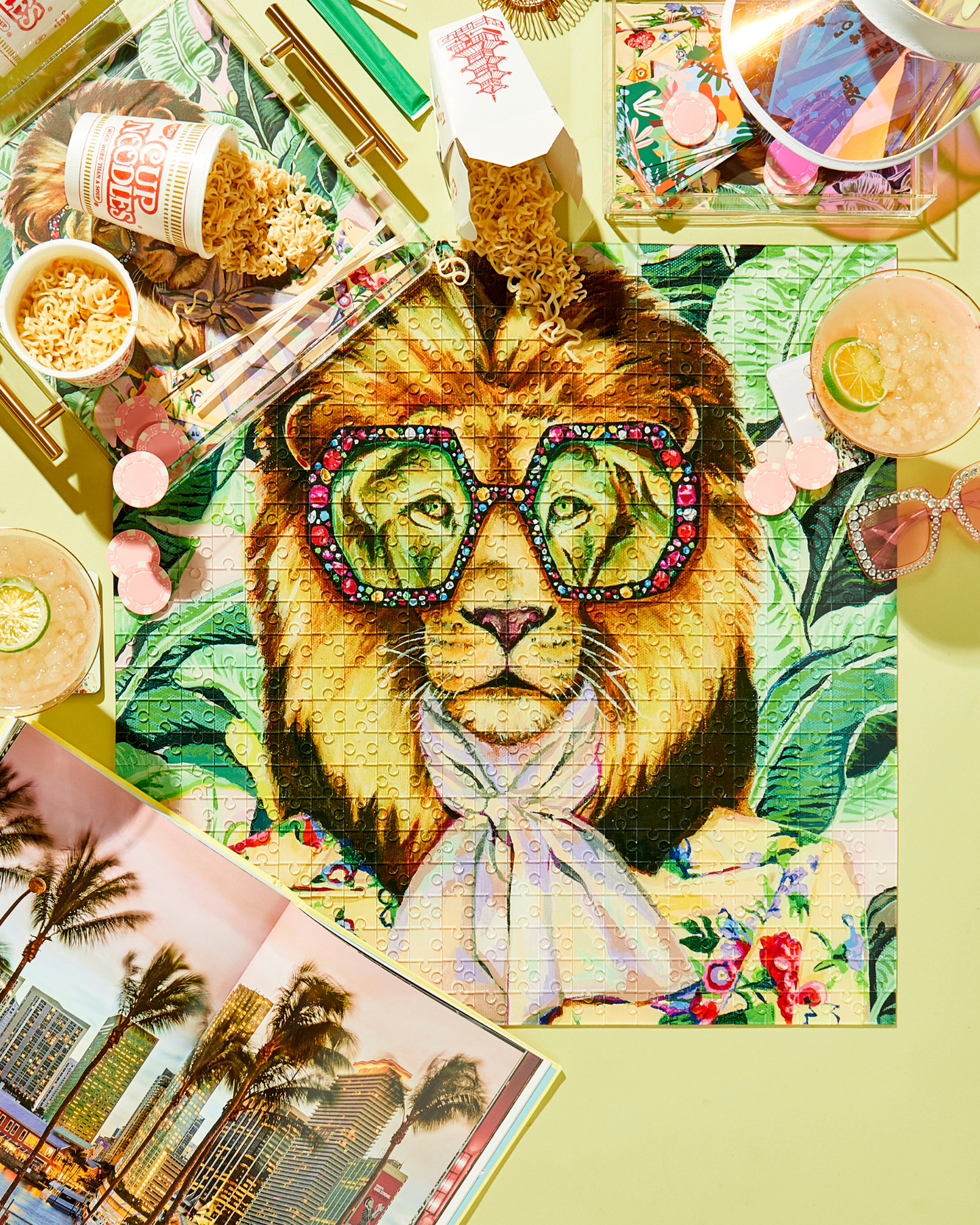 Louis The Lion Acrylic Puzzle