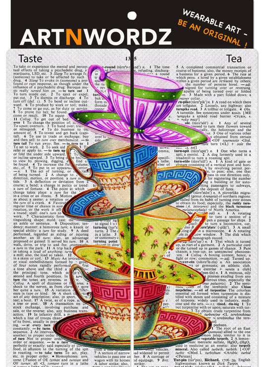 STACKED TEA CUPS SOCKS