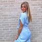 Steve Madden Tori Dress Azure Blue