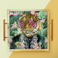 Toby The Tiger Acrylic Tray With Gold Handles