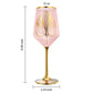 Gatsby Roaring 1920s Colored Wine Glass, 4