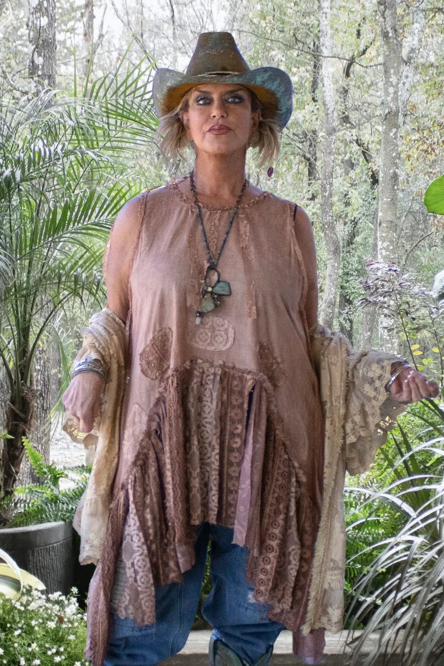 Jaded Gypsy Move With The Wind Tank - Brick