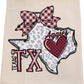 Aggie Heart of Texas Tea Towel