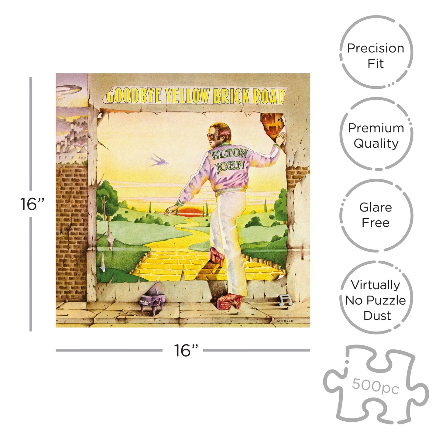 Elton John Goodbye Yellow Brick Road (500 Piece Jigsaw Puzzl