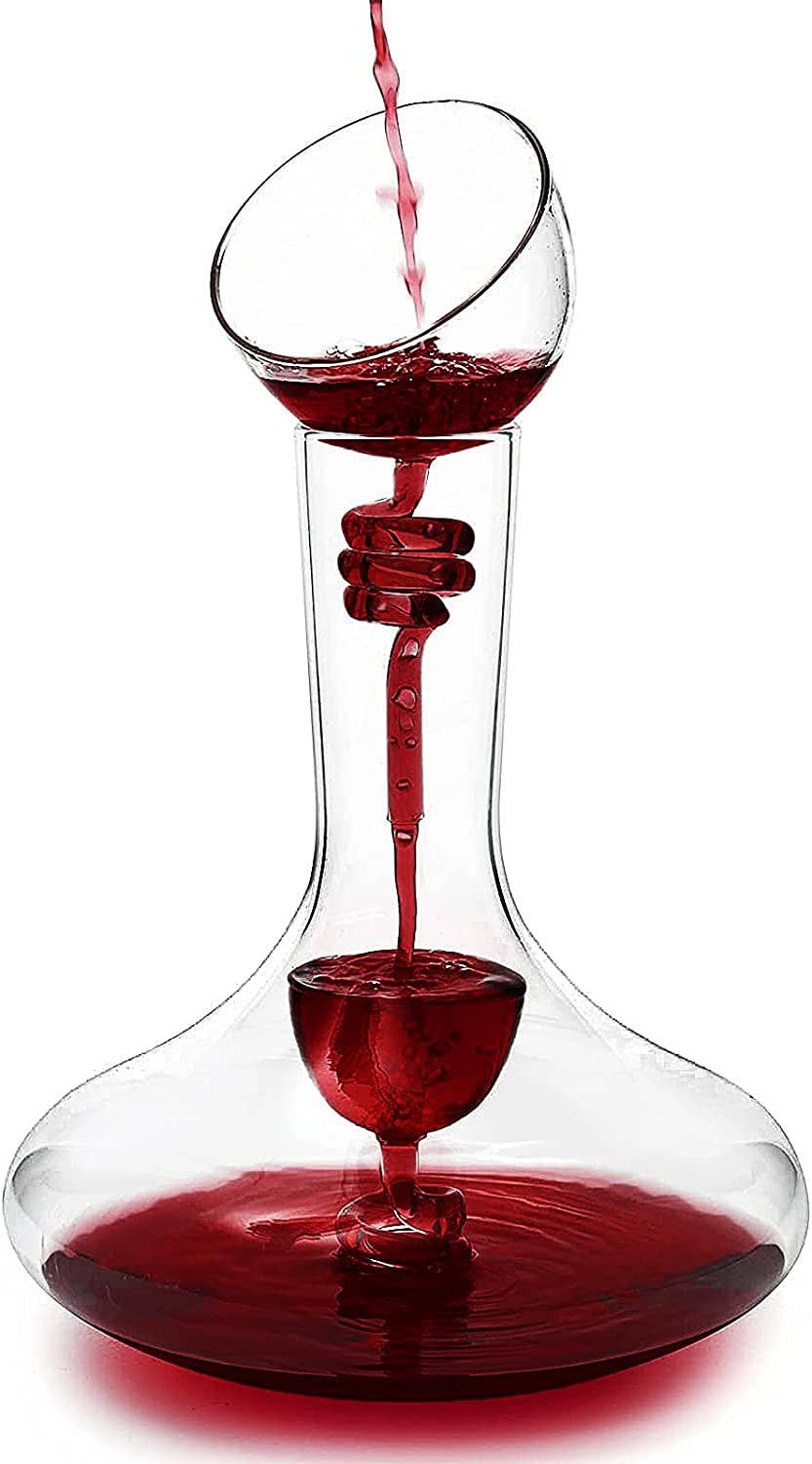 Wine Tower Decanting & Aerator Set