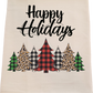 Happy Holidays Tree Tea Towel